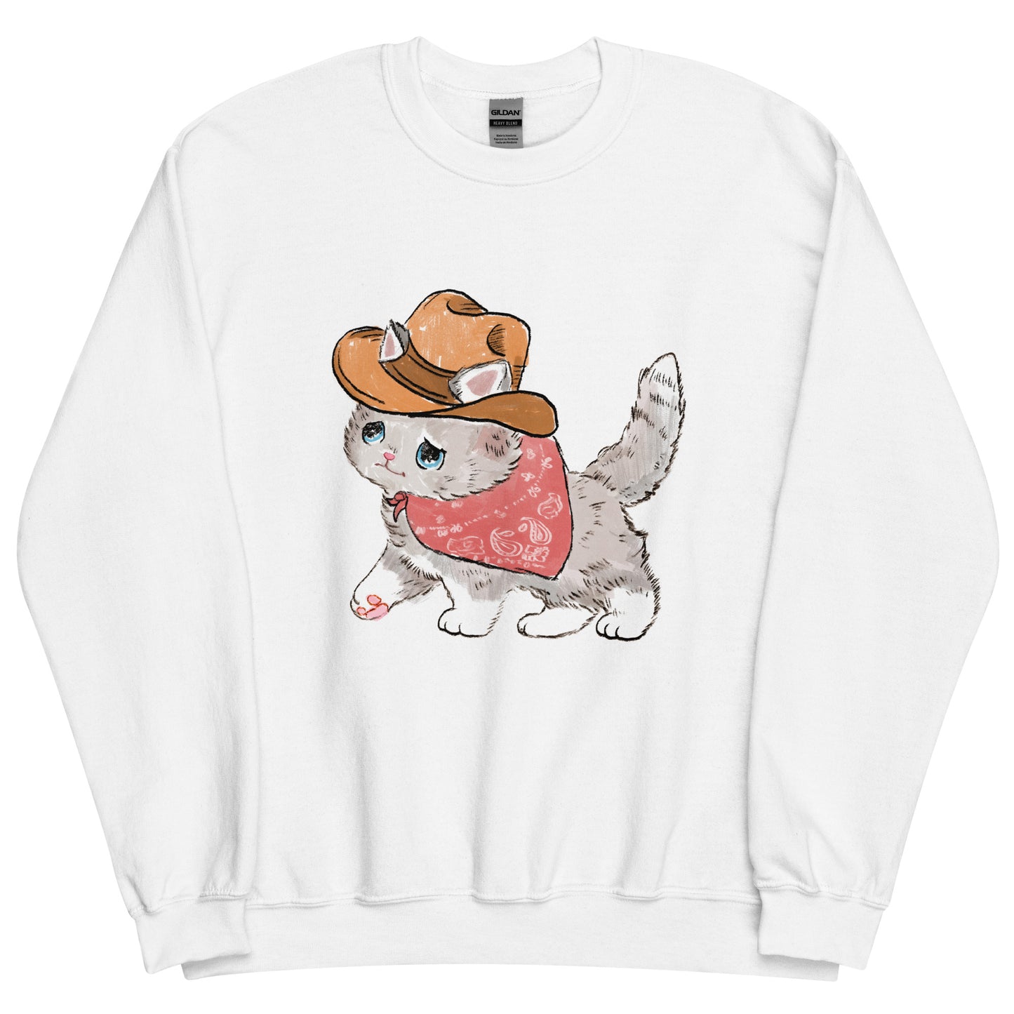 Cowboy Kitty Unisex Sweatshirt
