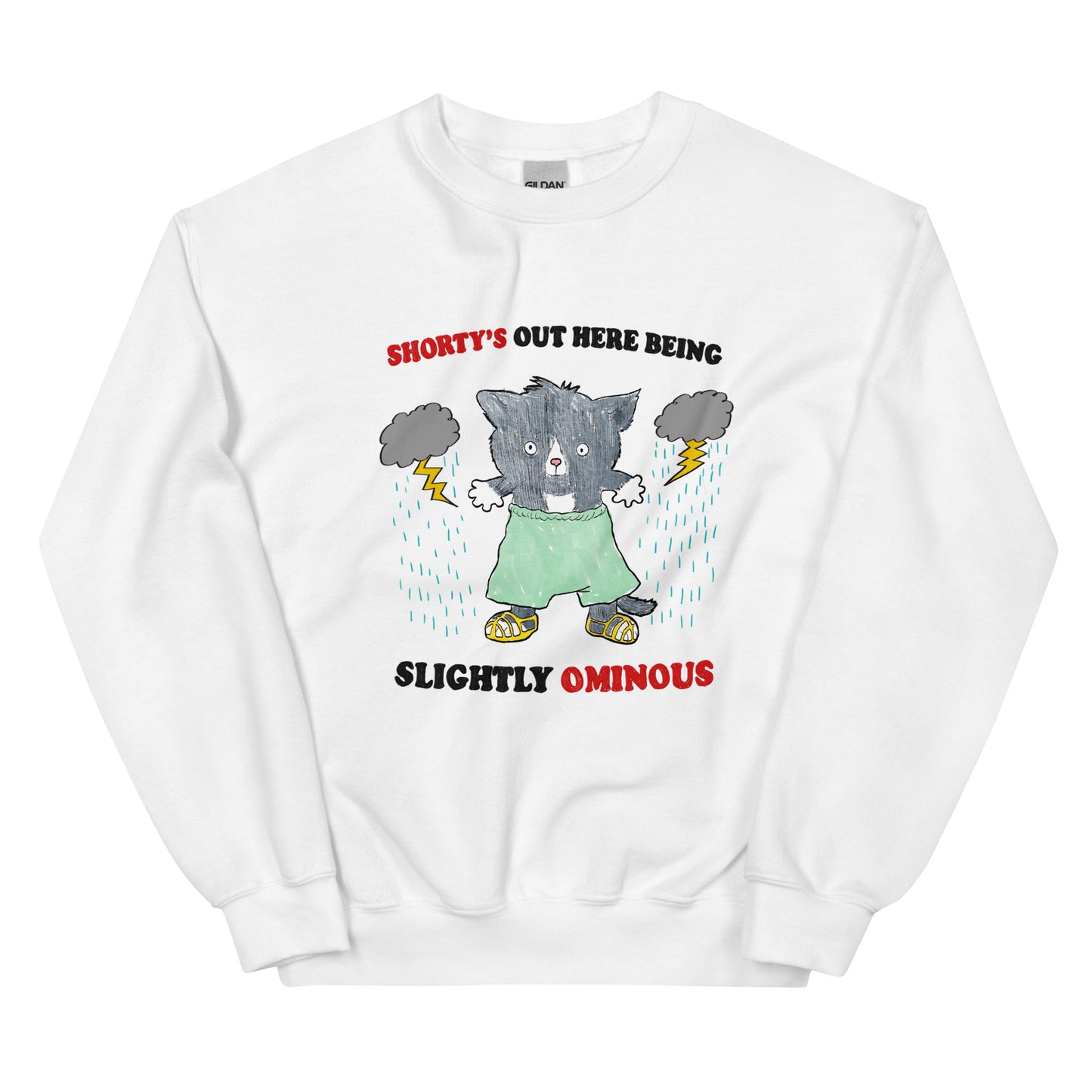 Ominous Shorty Unisex Sweatshirt