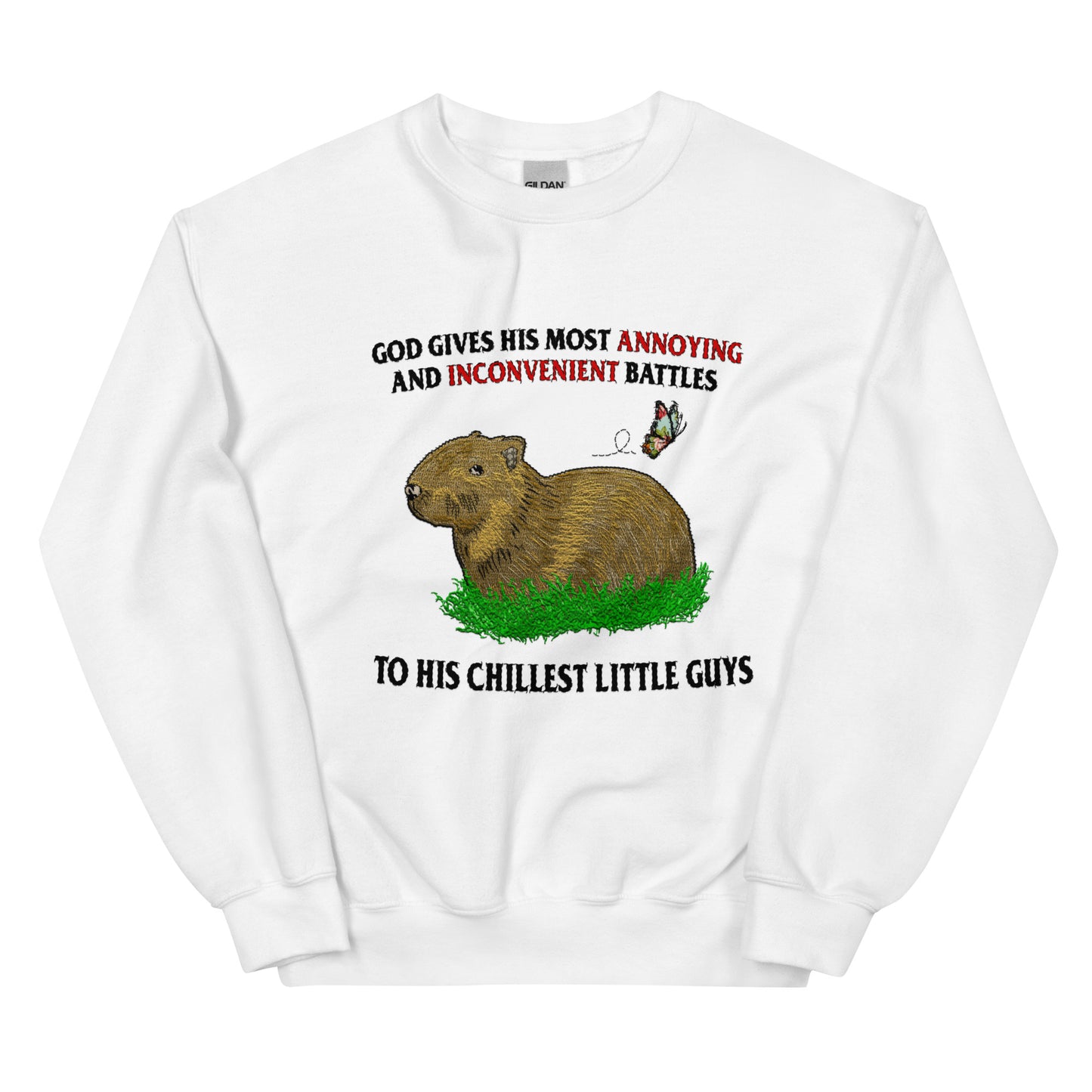 Chillest Little Guy Unisex Sweatshirt (not embroidered)