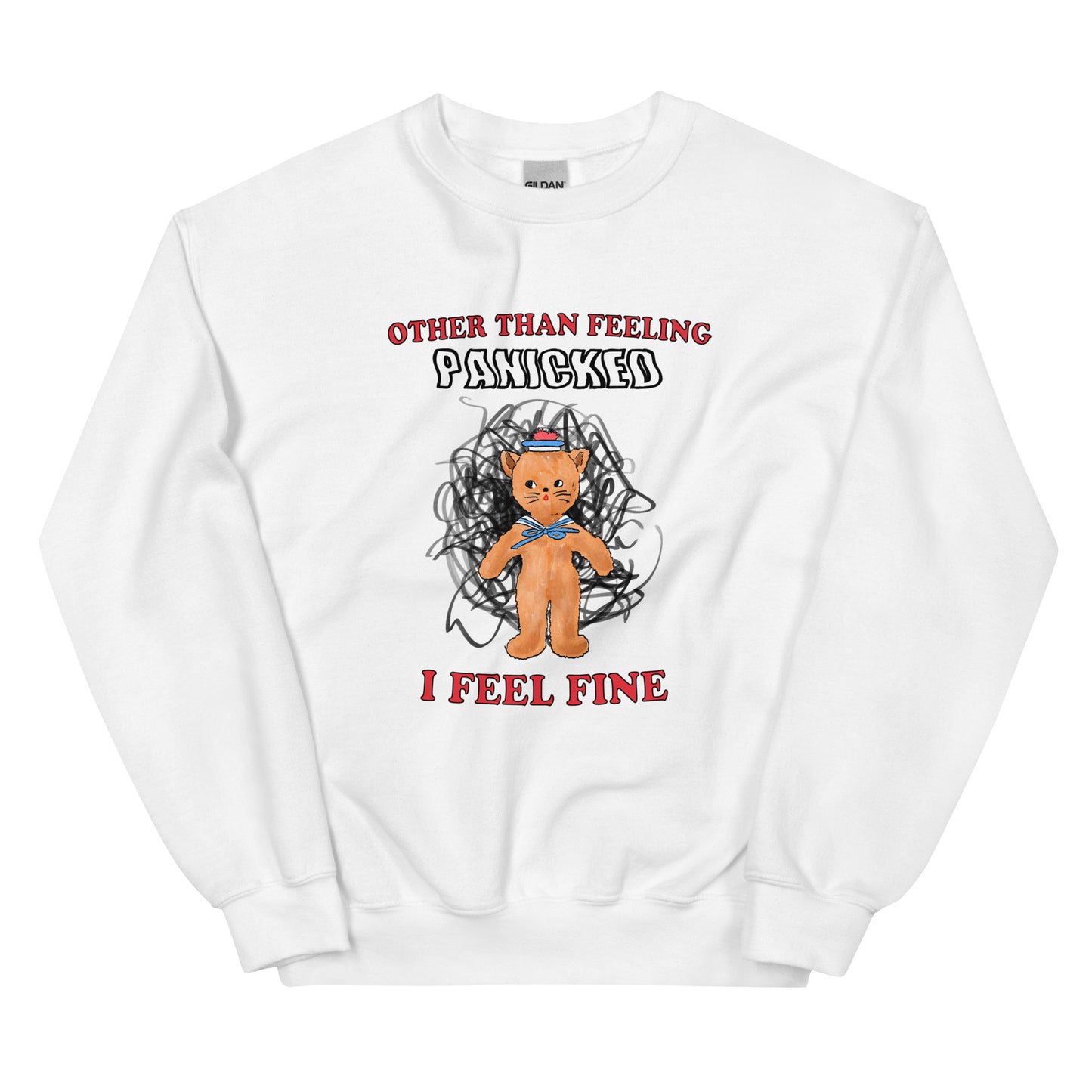 Panicked Unisex Sweatshirt