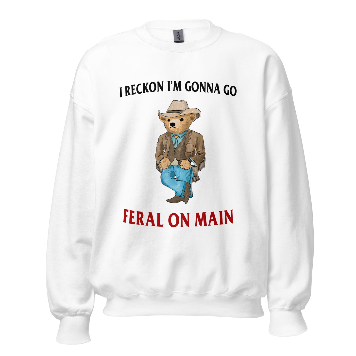 Feral on Main Unisex Sweatshirt