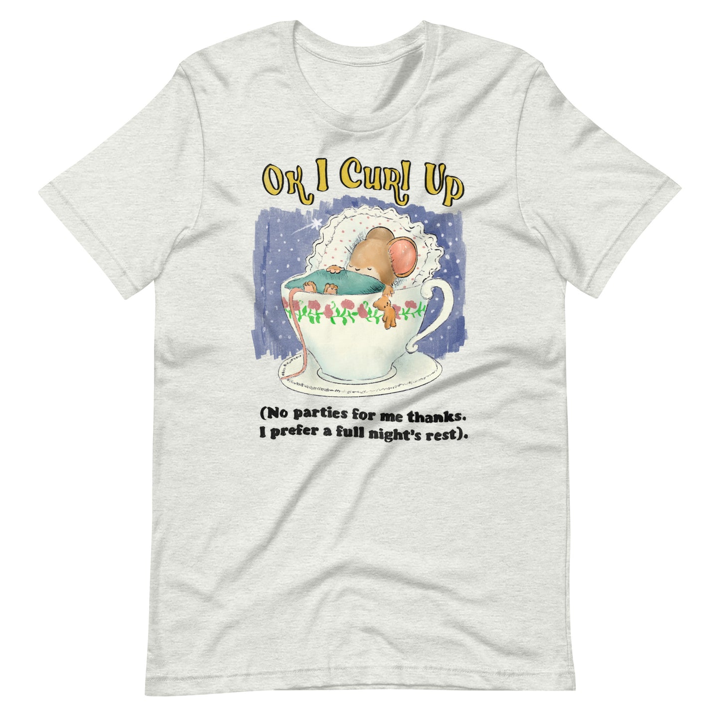 Curl Up Unisex t-shirt