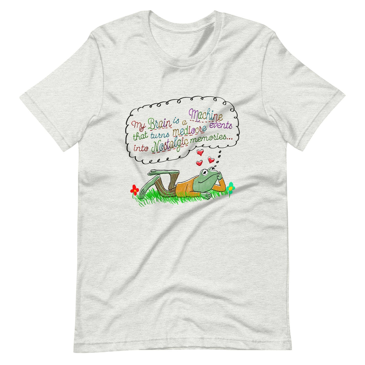 Nostalgia on the Brain Unisex t-shirt