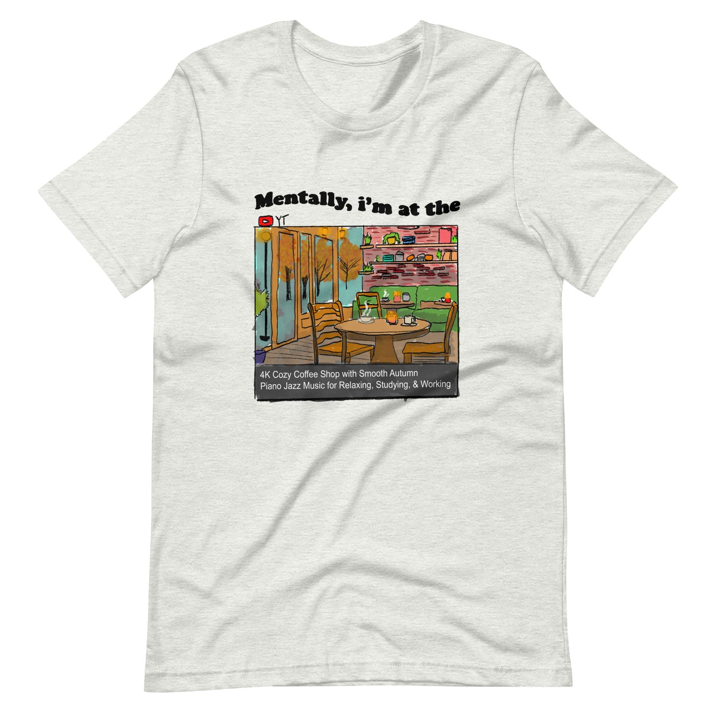 4K Coffee Shop Unisex t-shirt