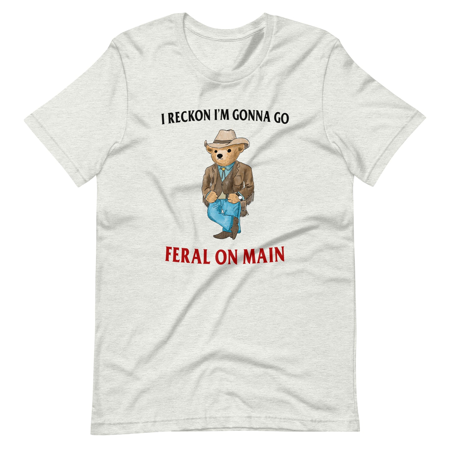 Feral on Main Unisex t-shirt