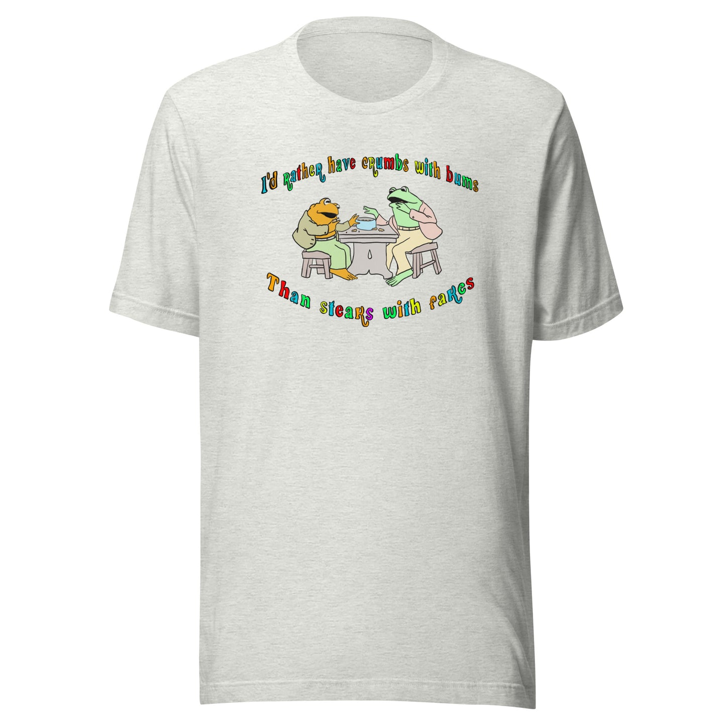 Crumbs with Bums Unisex t-shirt (Bella+Canvas 3001 shirt)