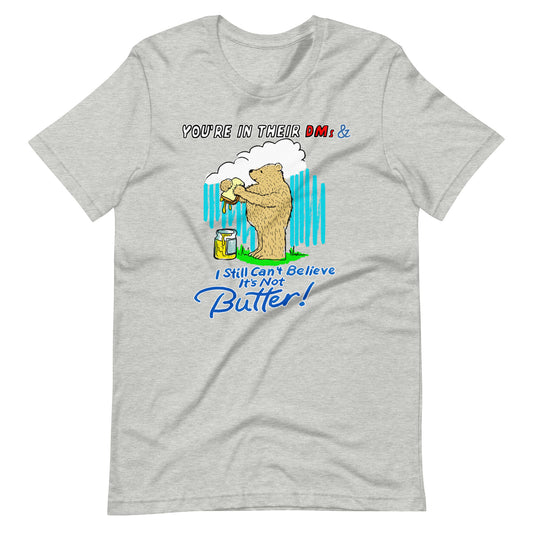 Butter Bear Unisex t-shirt (Bella+Canvas Shirt)