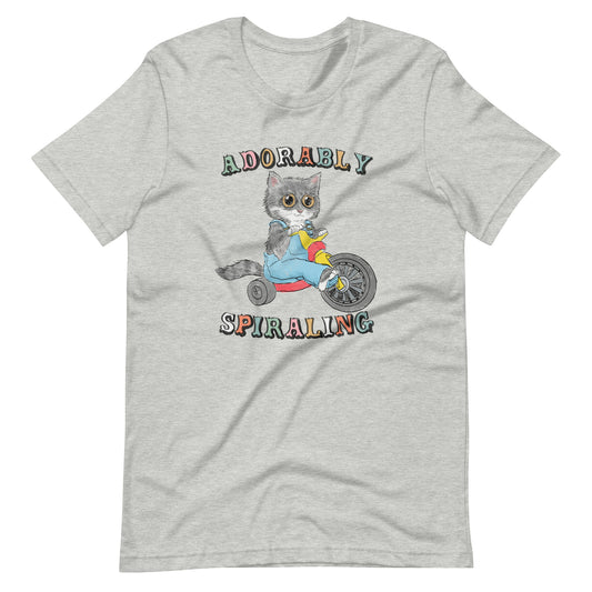 Adorably Spiraling Unisex t-shirt