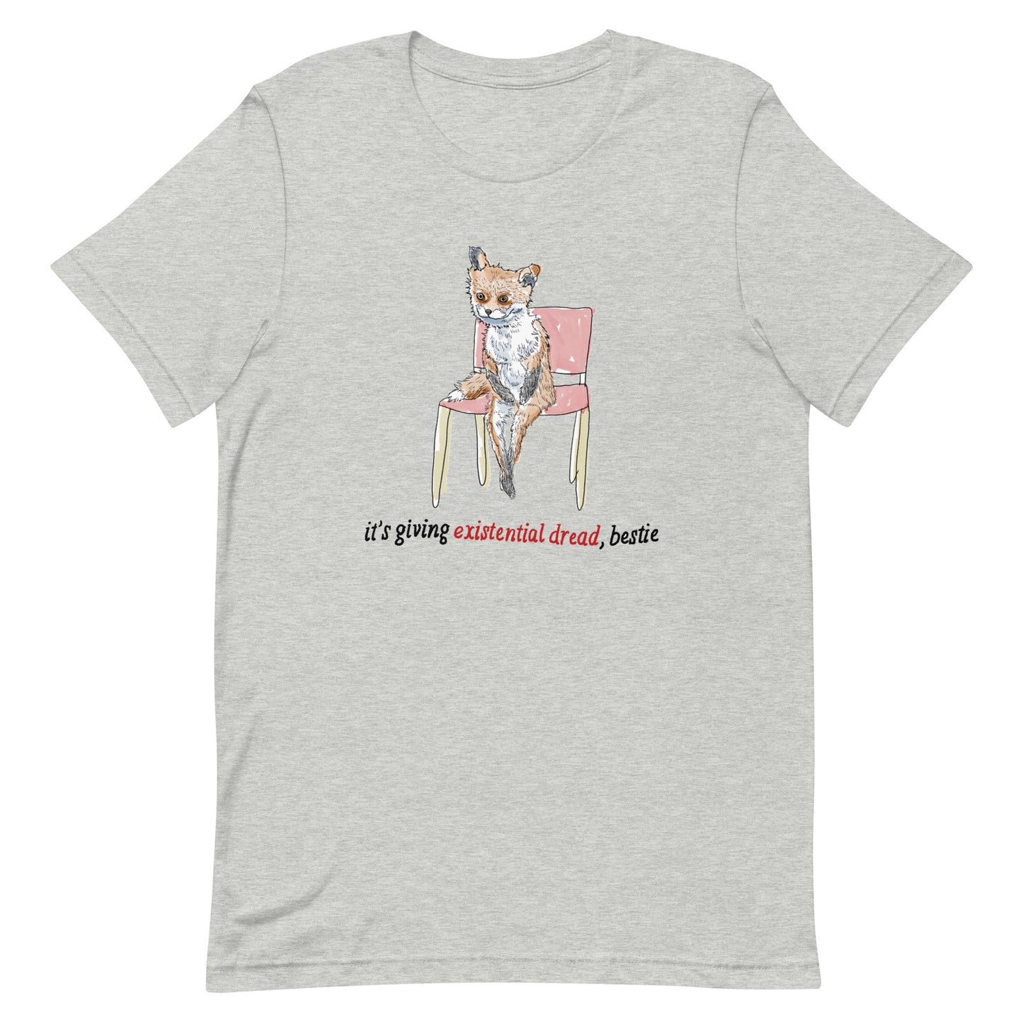 Existential Dread Unisex t-shirt (Bella+Canvas Shirt)