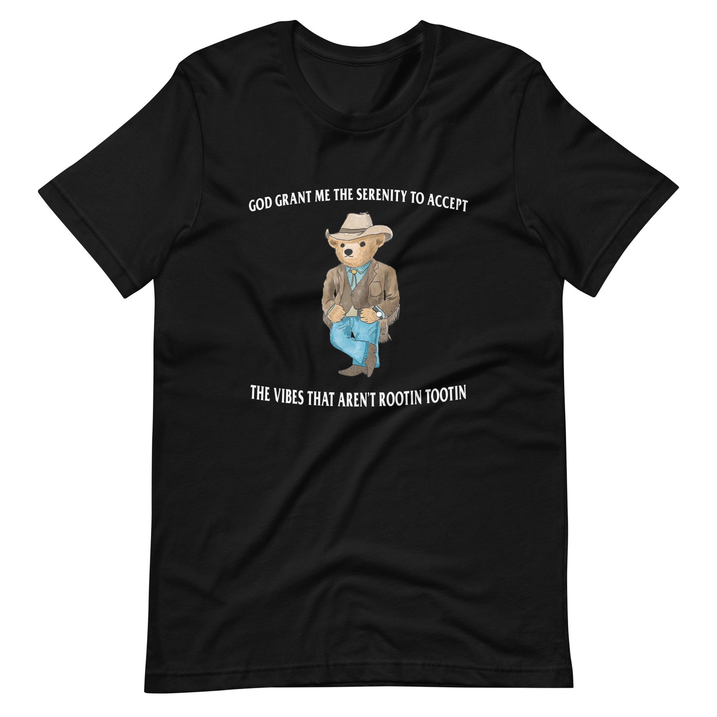 Serenity Bear (Dark Version) Unisex t-shirt