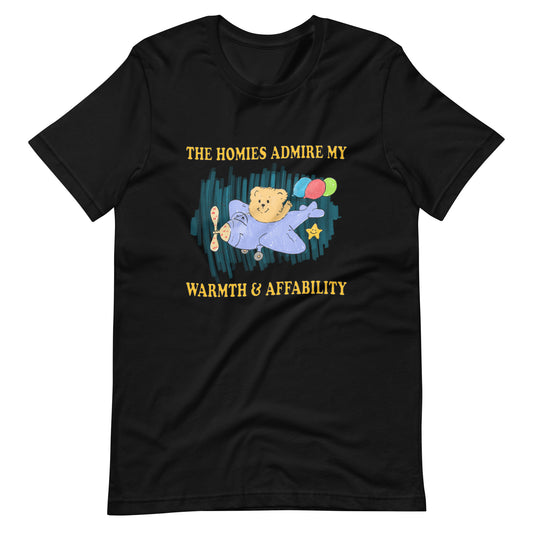 Warmth and Affability Unisex t-shirt