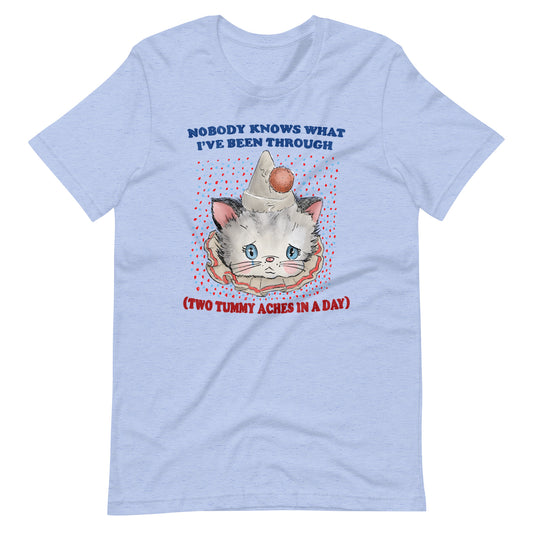 Two (2) Tummy Aches Unisex t-shirt