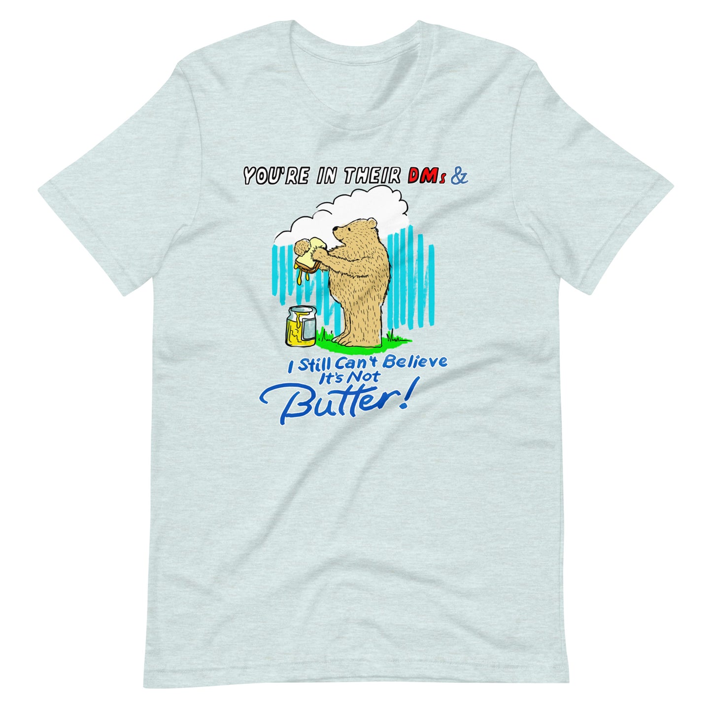 Butter Bear Unisex t-shirt (Bella+Canvas Shirt)