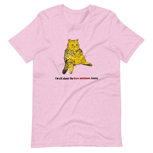 Bare Minimum Unisex t-shirt