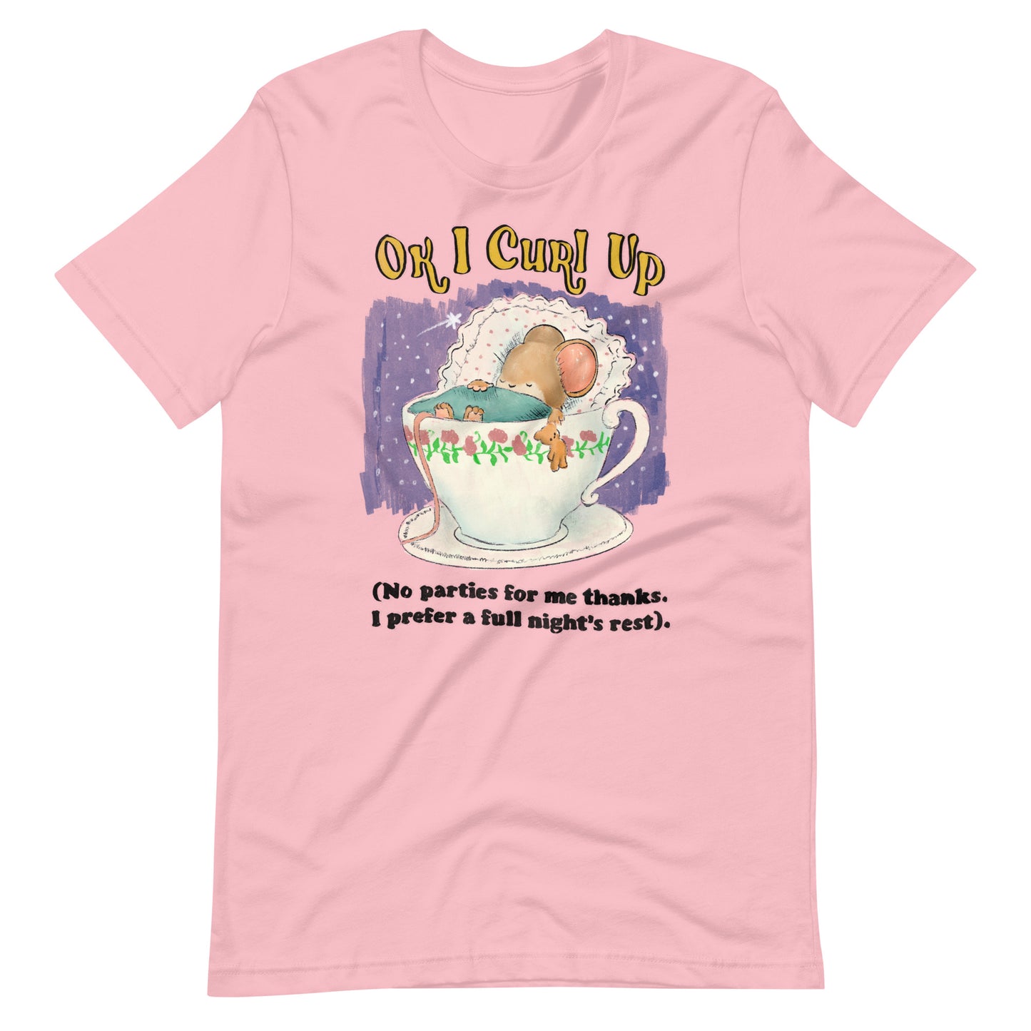 Curl Up Unisex t-shirt