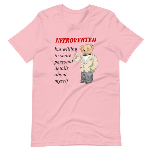 Introverted Unisex t-shirt