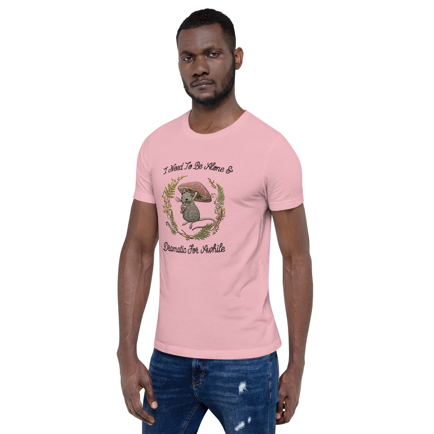 Alone and Dramatic Unisex t-shirt (Not Embroidered)