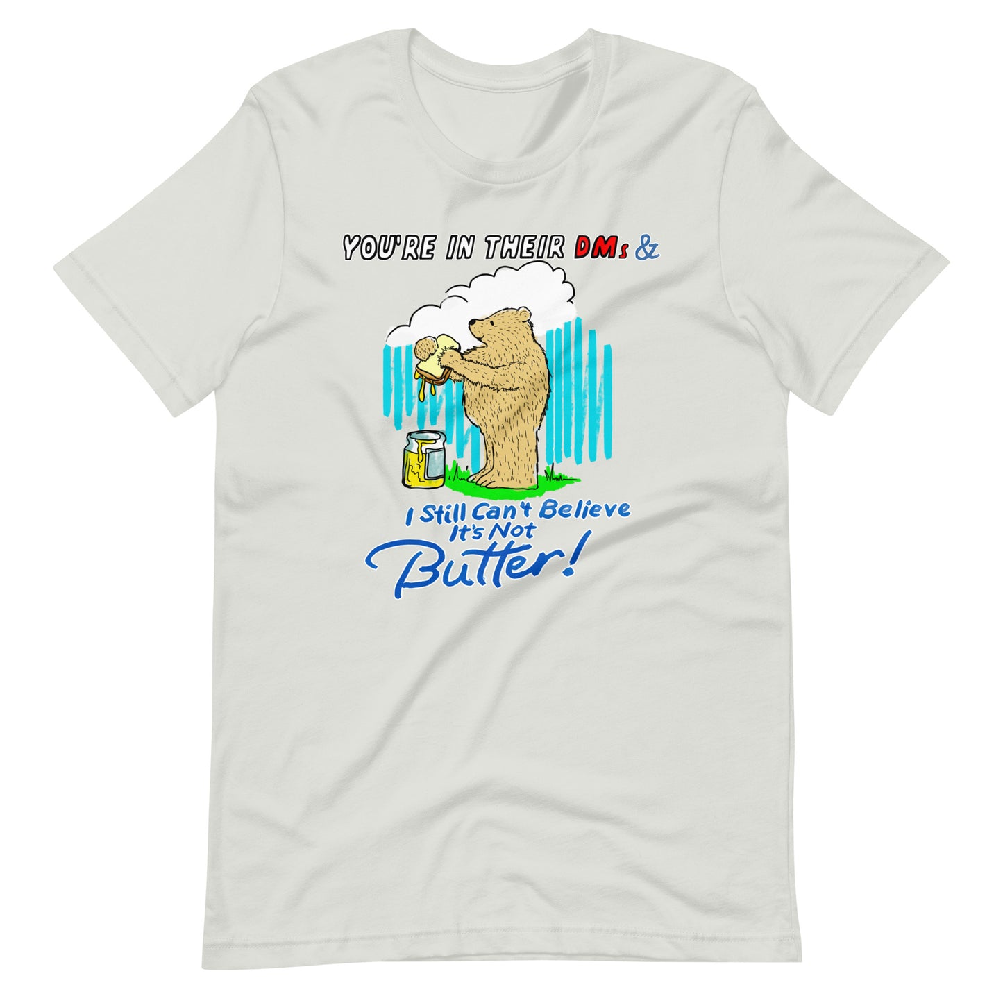 Butter Bear Unisex t-shirt (Bella+Canvas Shirt)