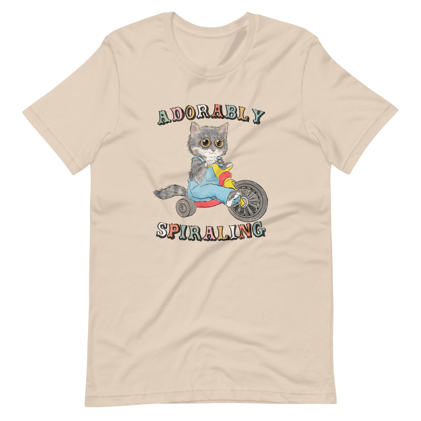 Adorably Spiraling Unisex t-shirt