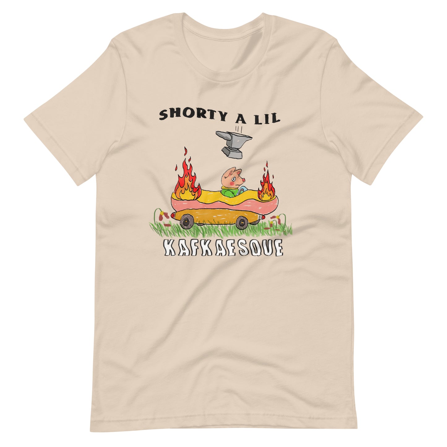 Kafkaesque Shorty Unisex t-shirt