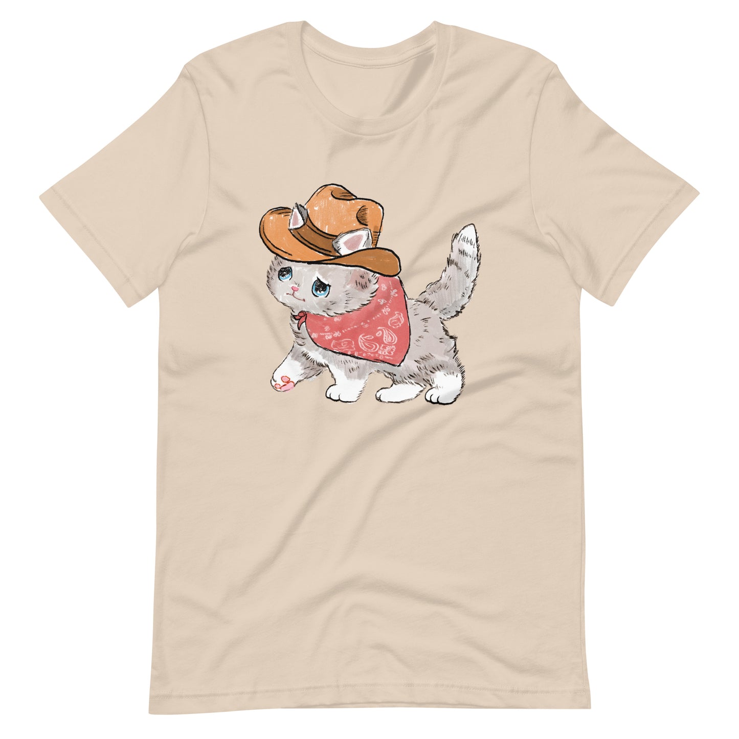 Cowboy Kitty Unisex t-shirt