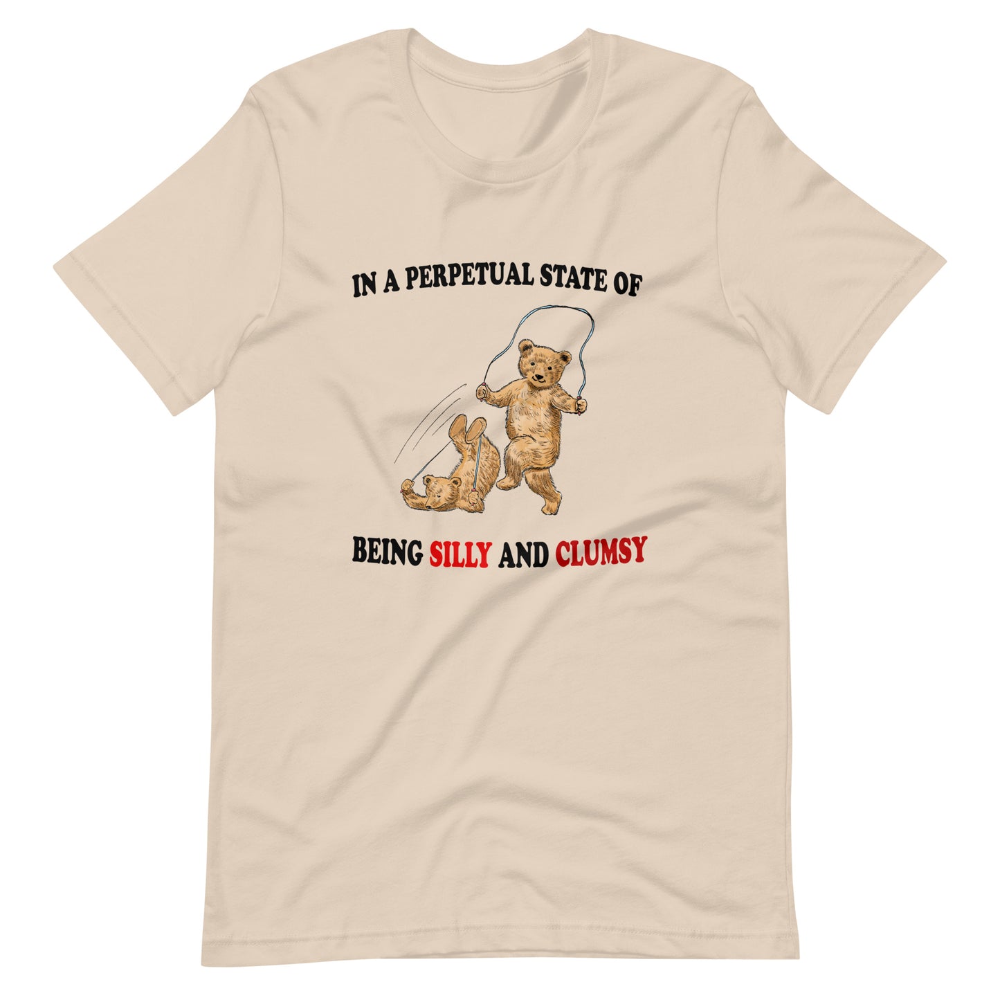 Silly & Clumsy Unisex t-shirt