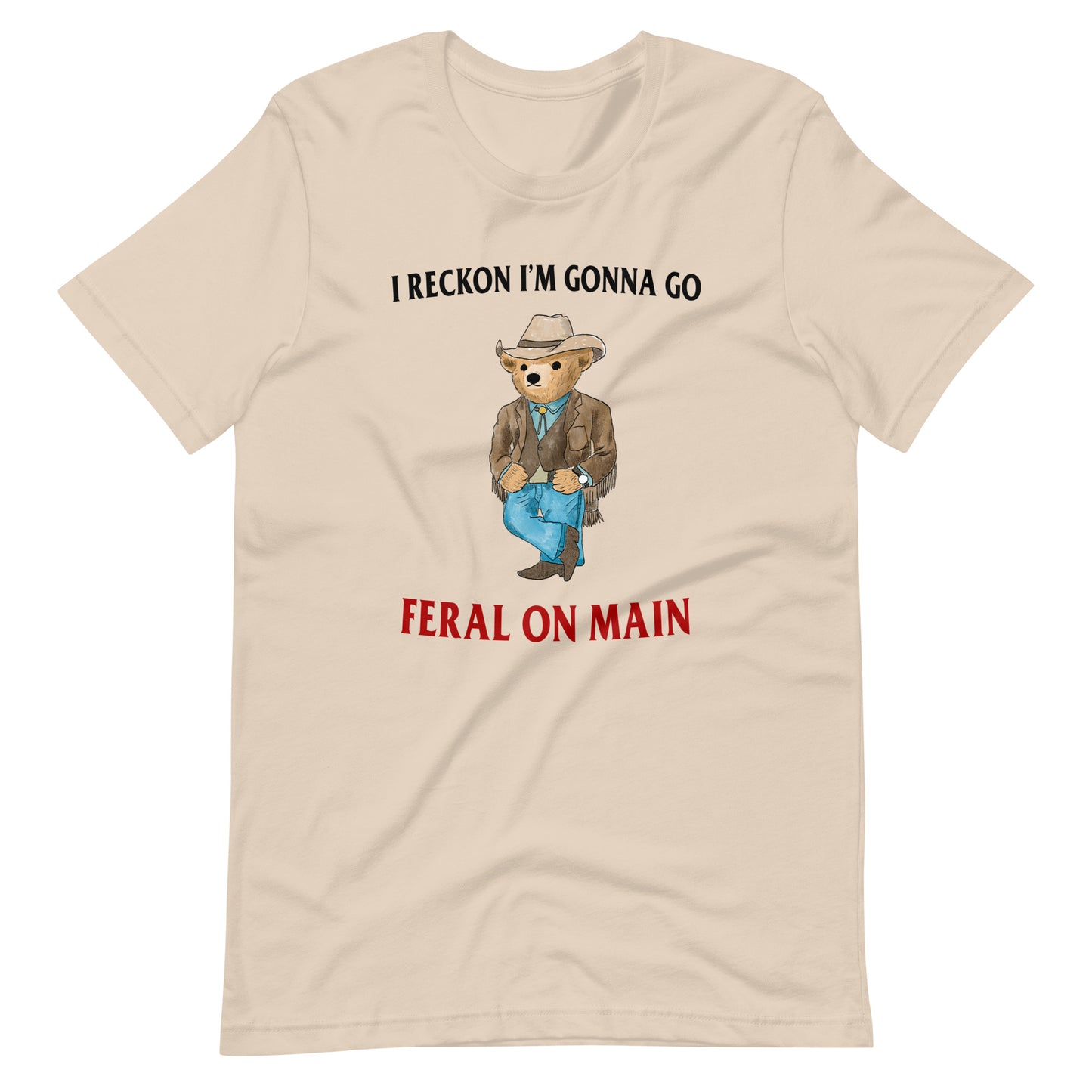 Feral on Main Unisex t-shirt