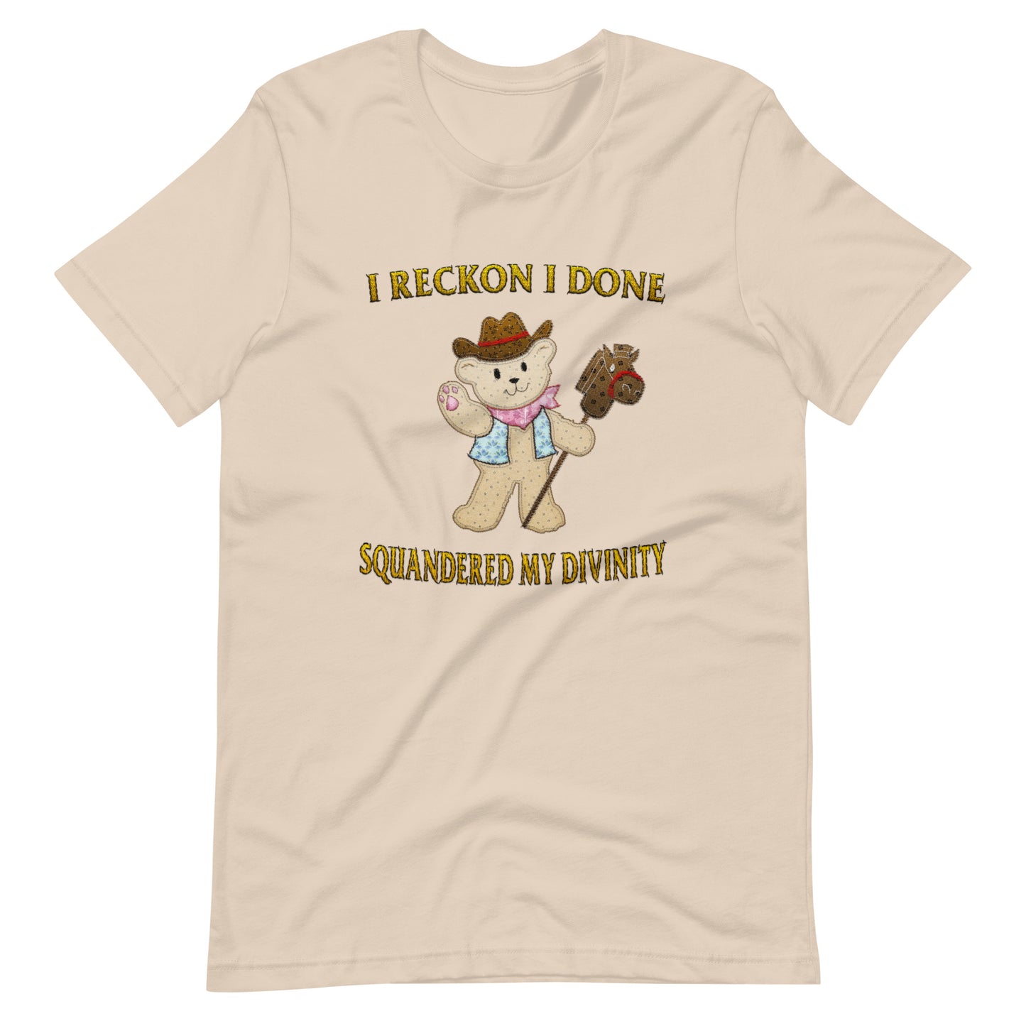 Squandered Divinity (Not Embroidered) Unisex t-shirt