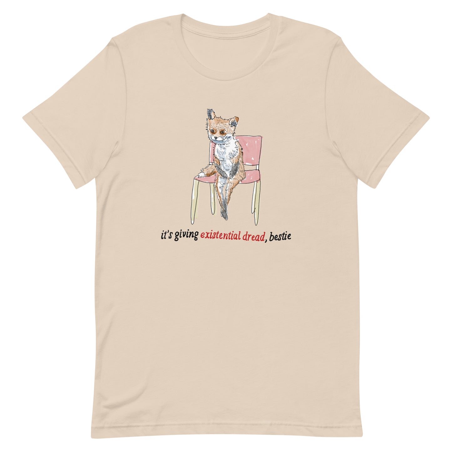 Existential Dread Unisex t-shirt (Bella+Canvas Shirt)