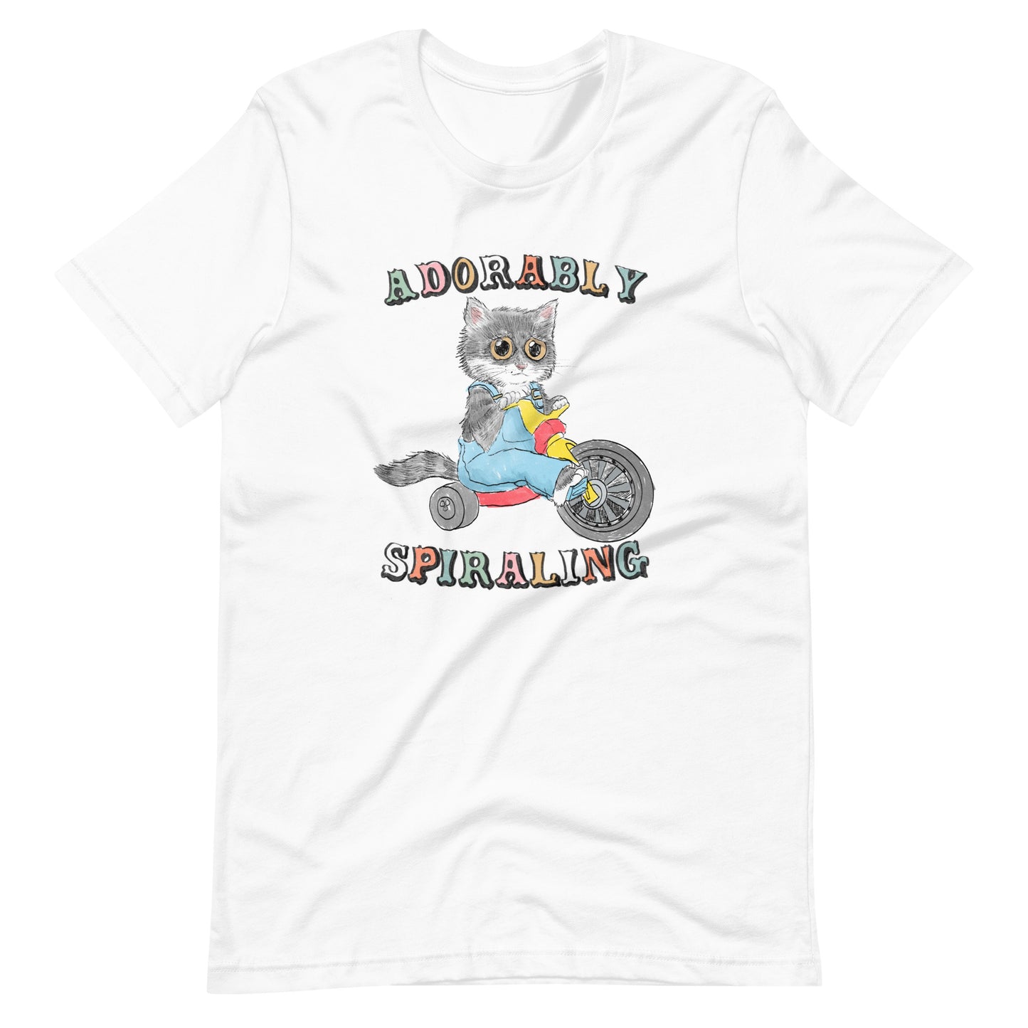 Adorably Spiraling Unisex t-shirt