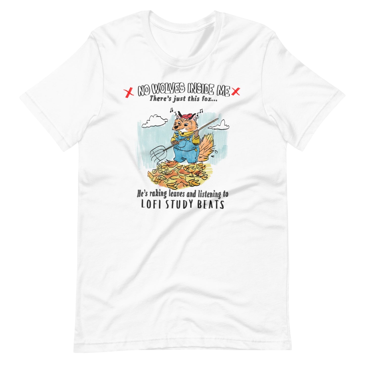 Lofi Fox Unisex t-shirt