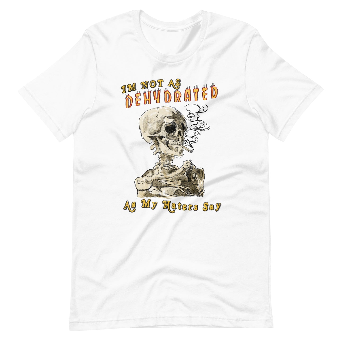 Dehydrated Unisex t-shirt