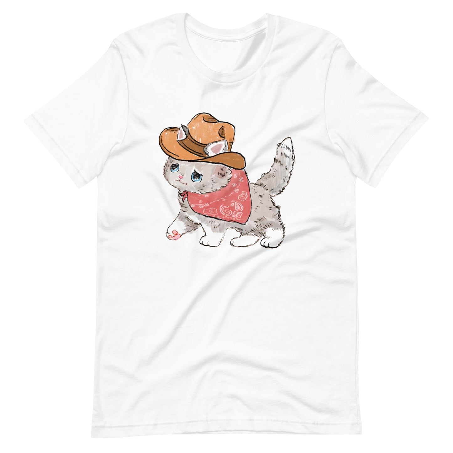 Cowboy Kitty Unisex t-shirt