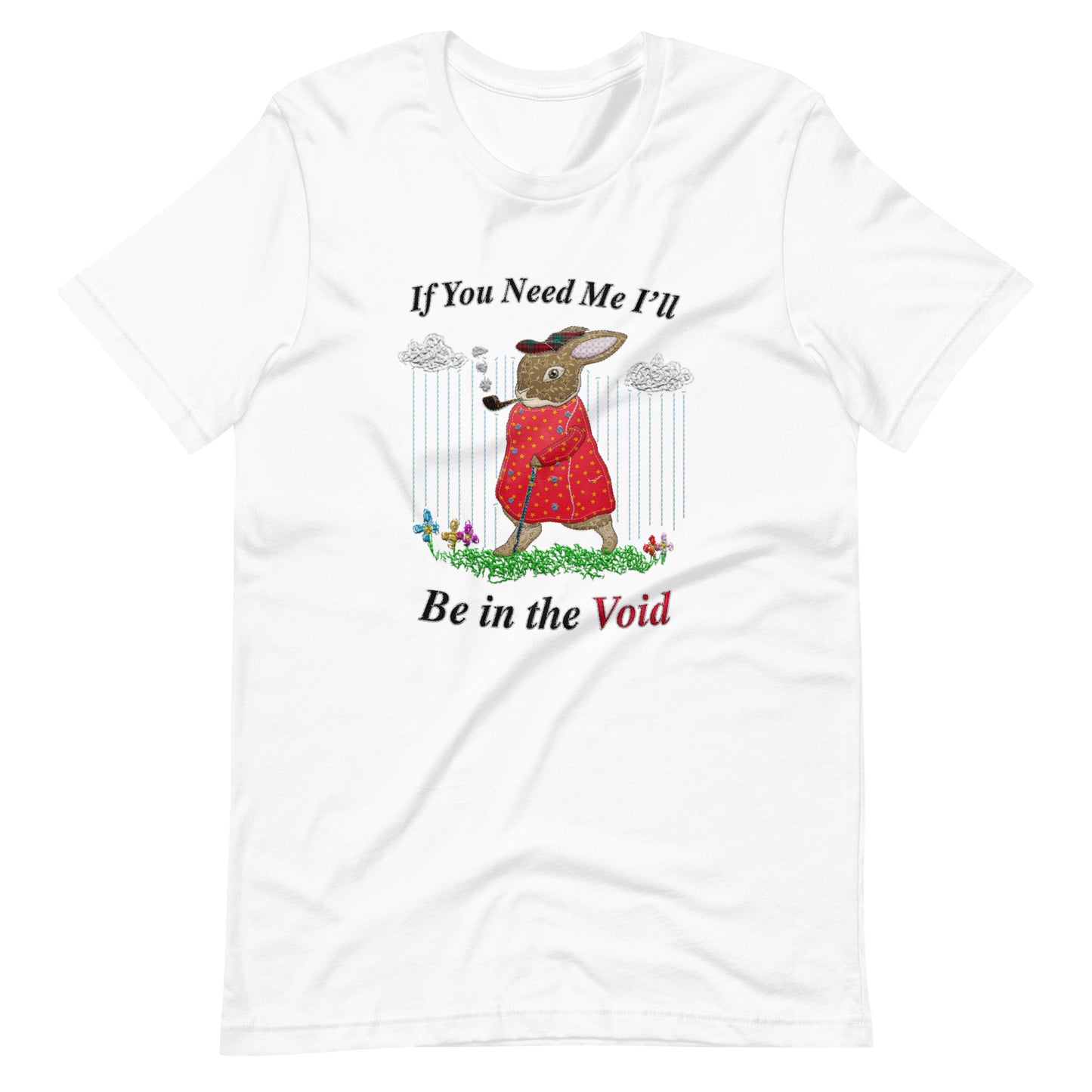 I&#39;ll Be in the Void (Not Embroidered) Unisex t-shirt