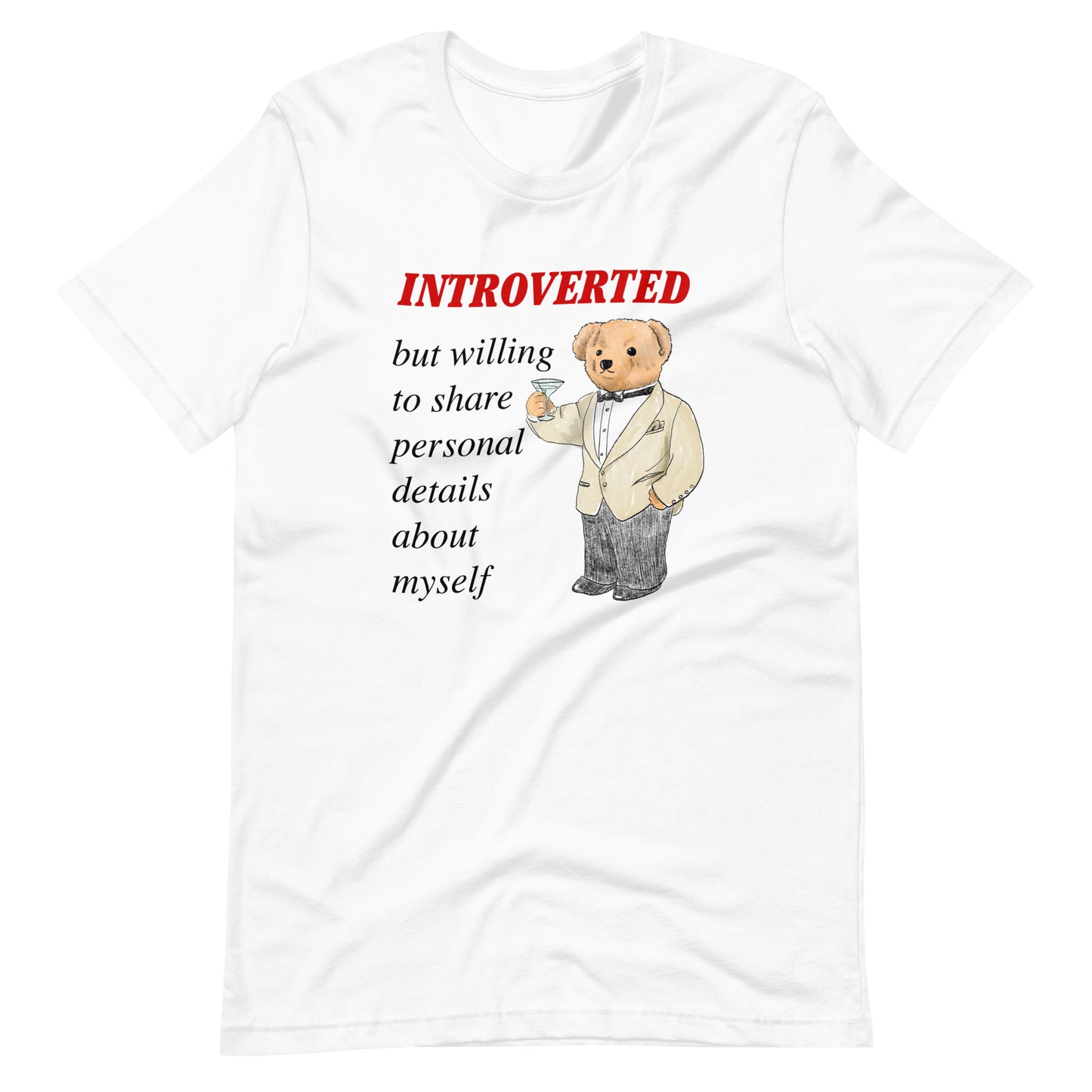 Introverted Unisex t-shirt