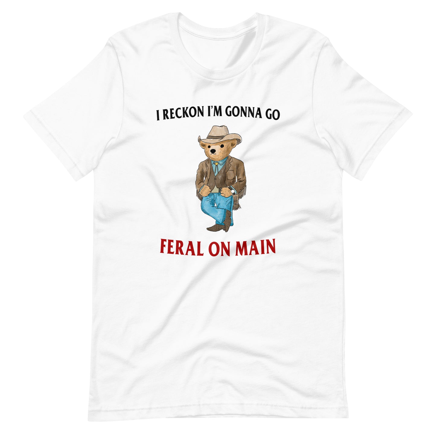 Feral on Main Unisex t-shirt