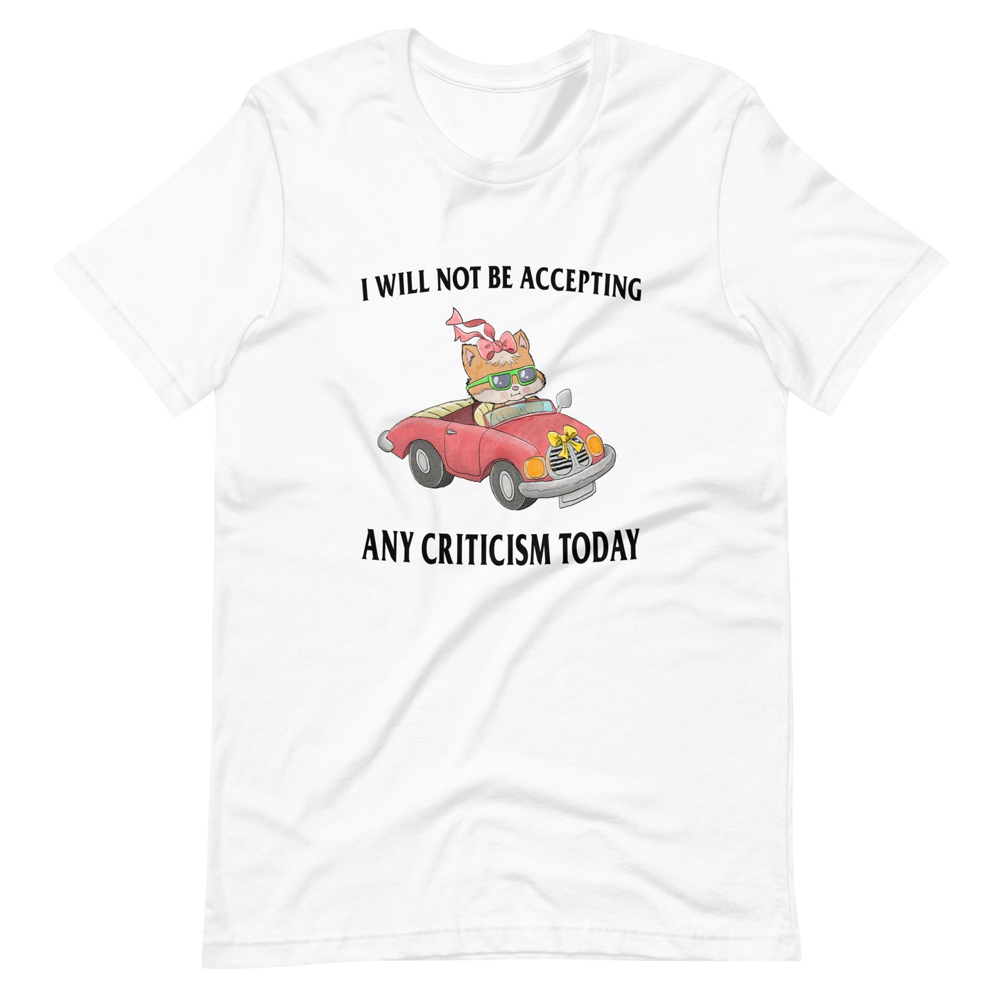 No Criticism Unisex t-shirt