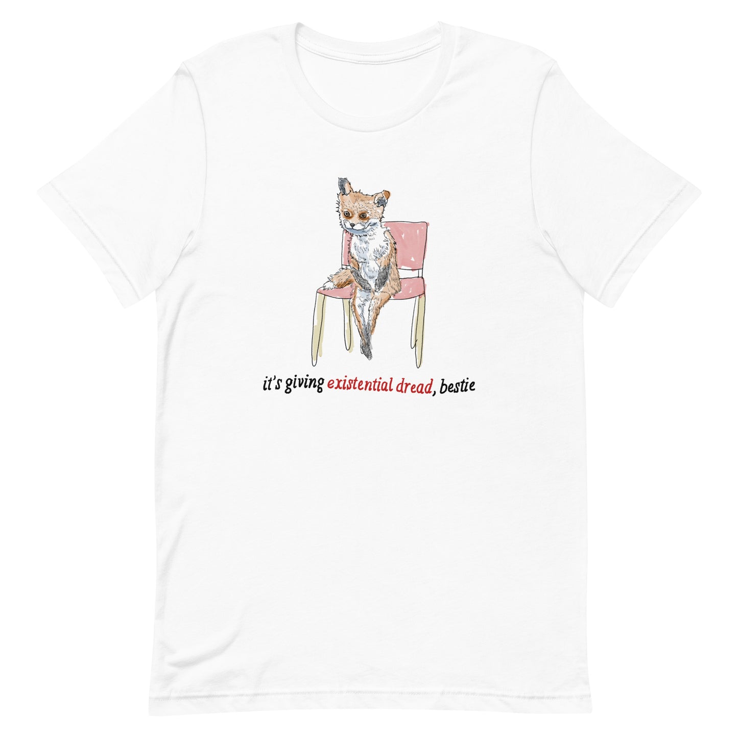 Existential Dread Unisex t-shirt (Bella+Canvas Shirt)