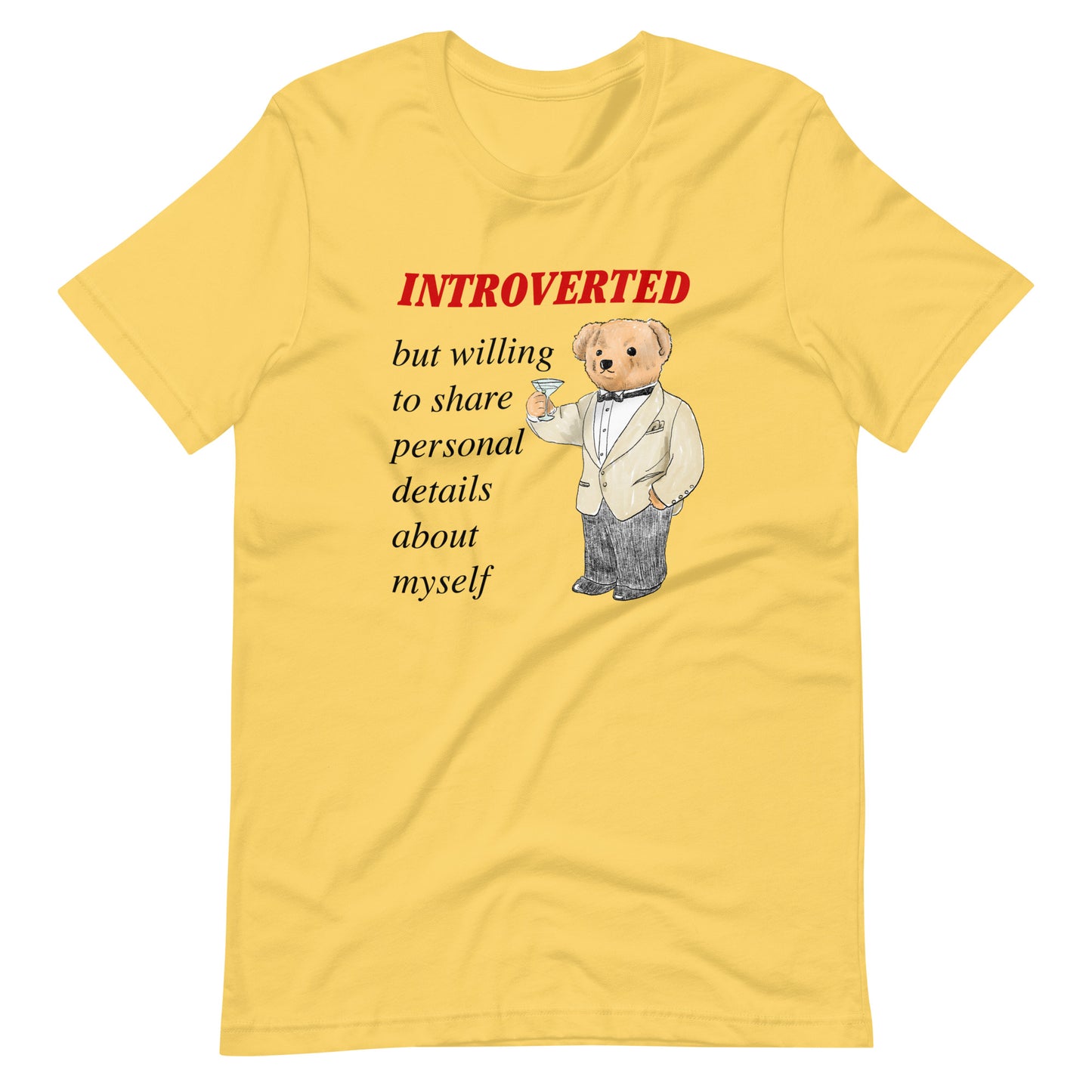 Introverted Unisex t-shirt