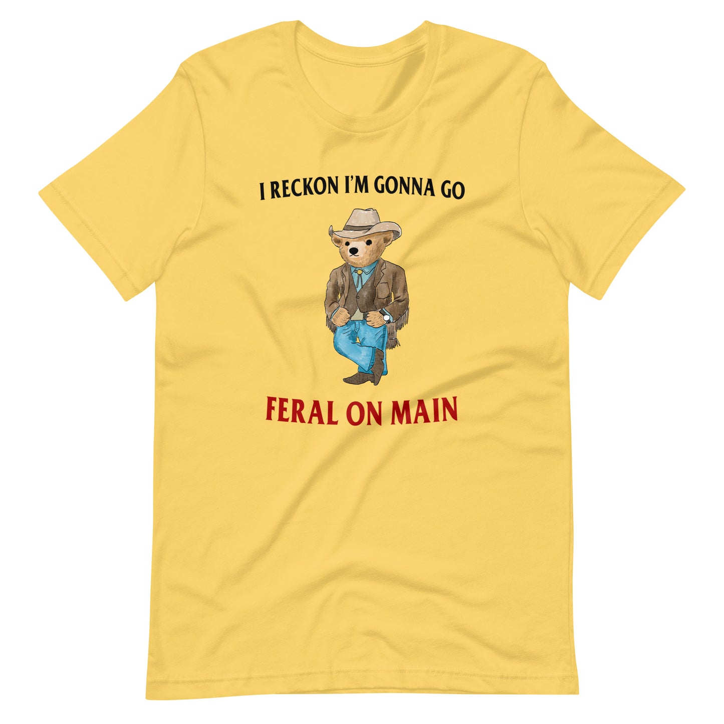 Feral on Main Unisex t-shirt