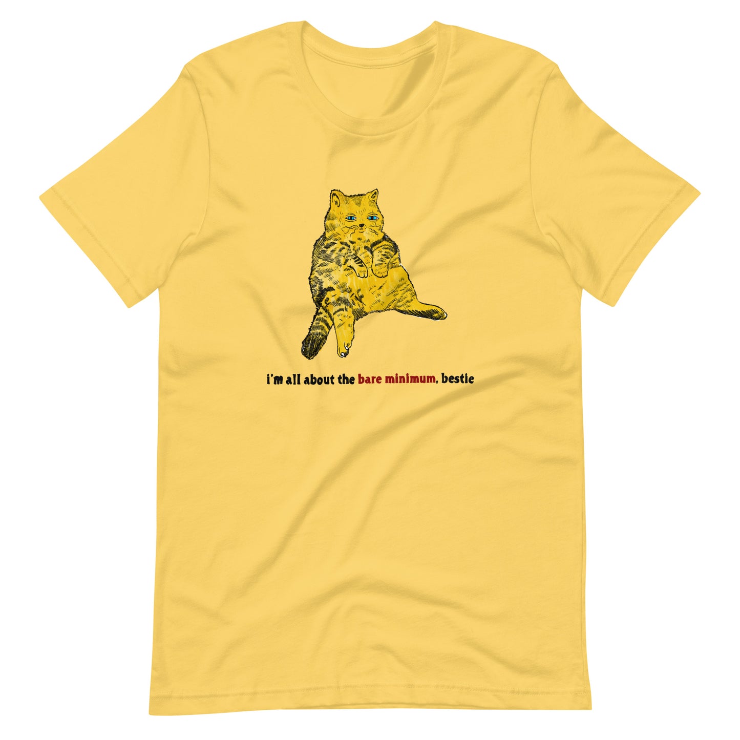 Bare Minimum Unisex t-shirt