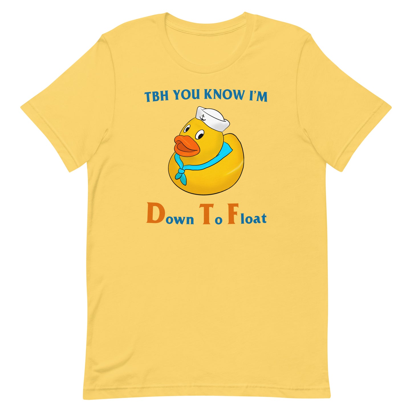 Down to Float Unisex t-shirt