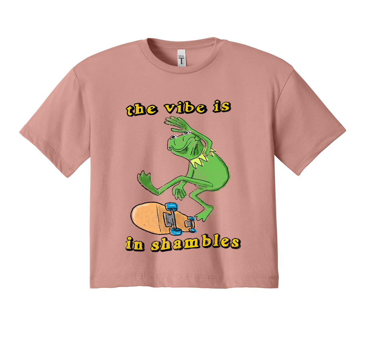 Vibe in Shambles Crop Top