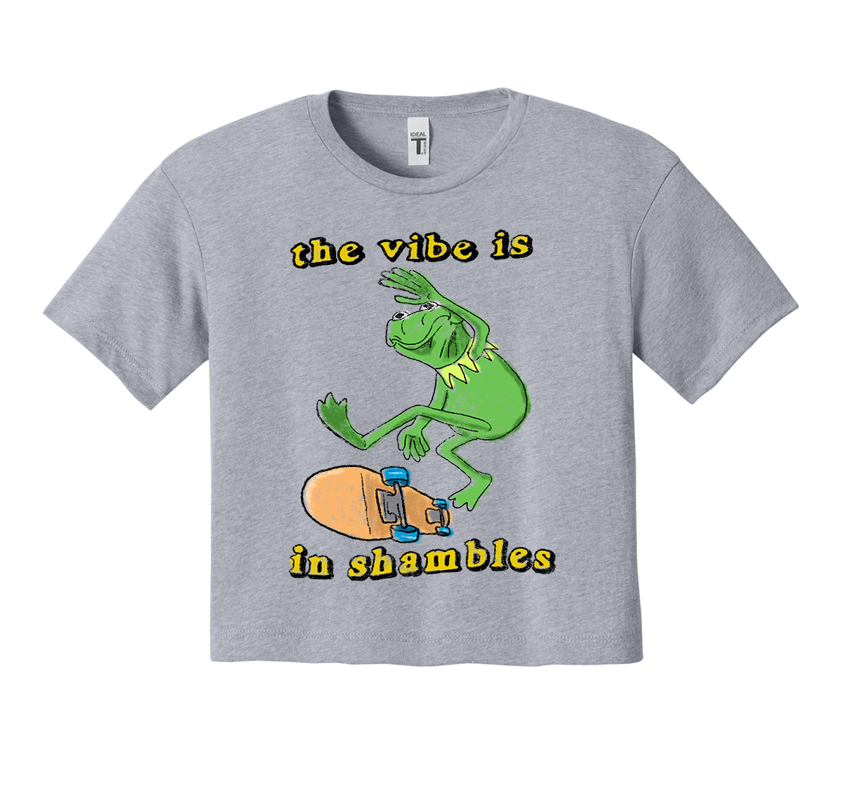 Vibe in Shambles Crop Top
