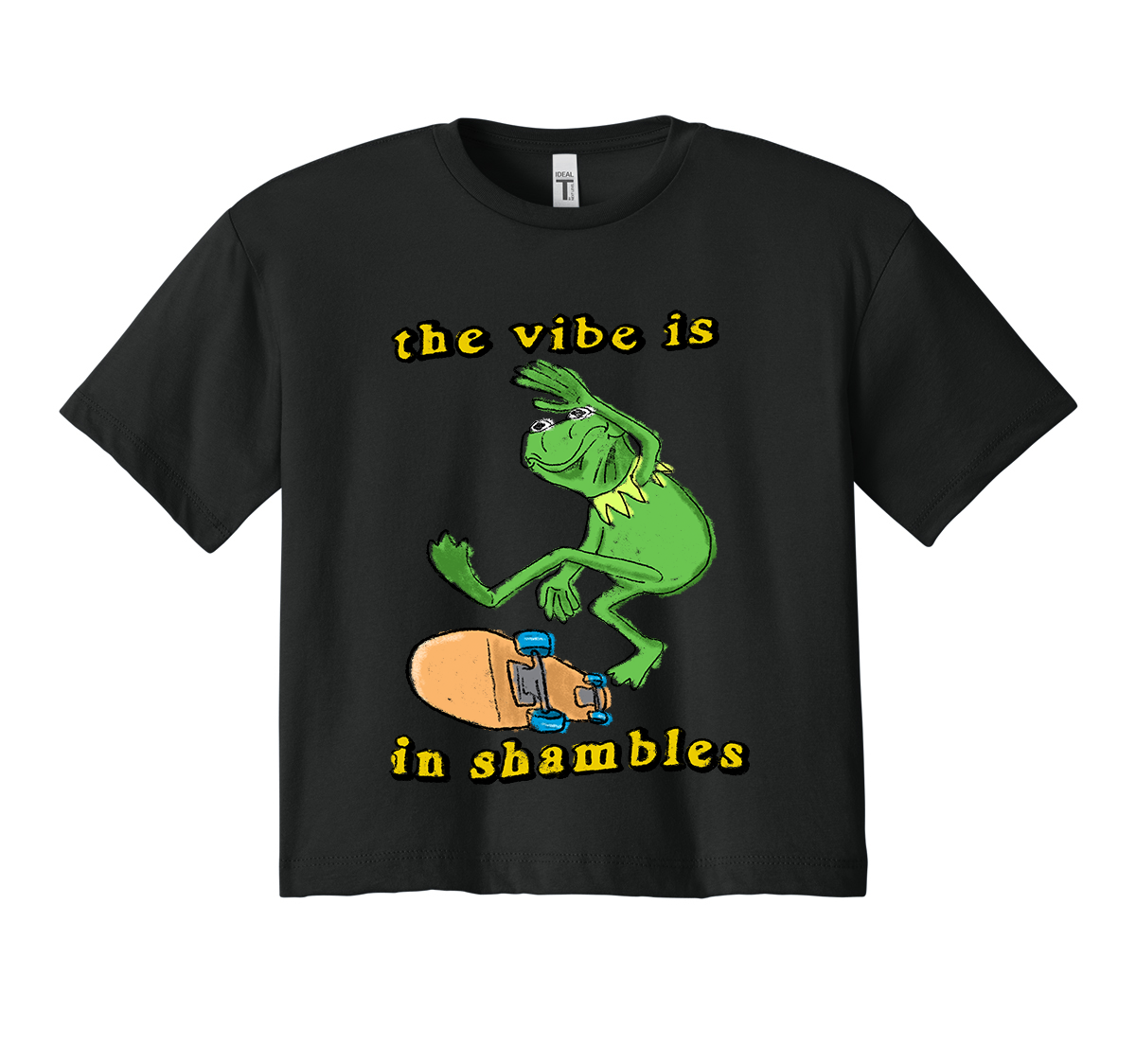 Vibe in Shambles Crop Top
