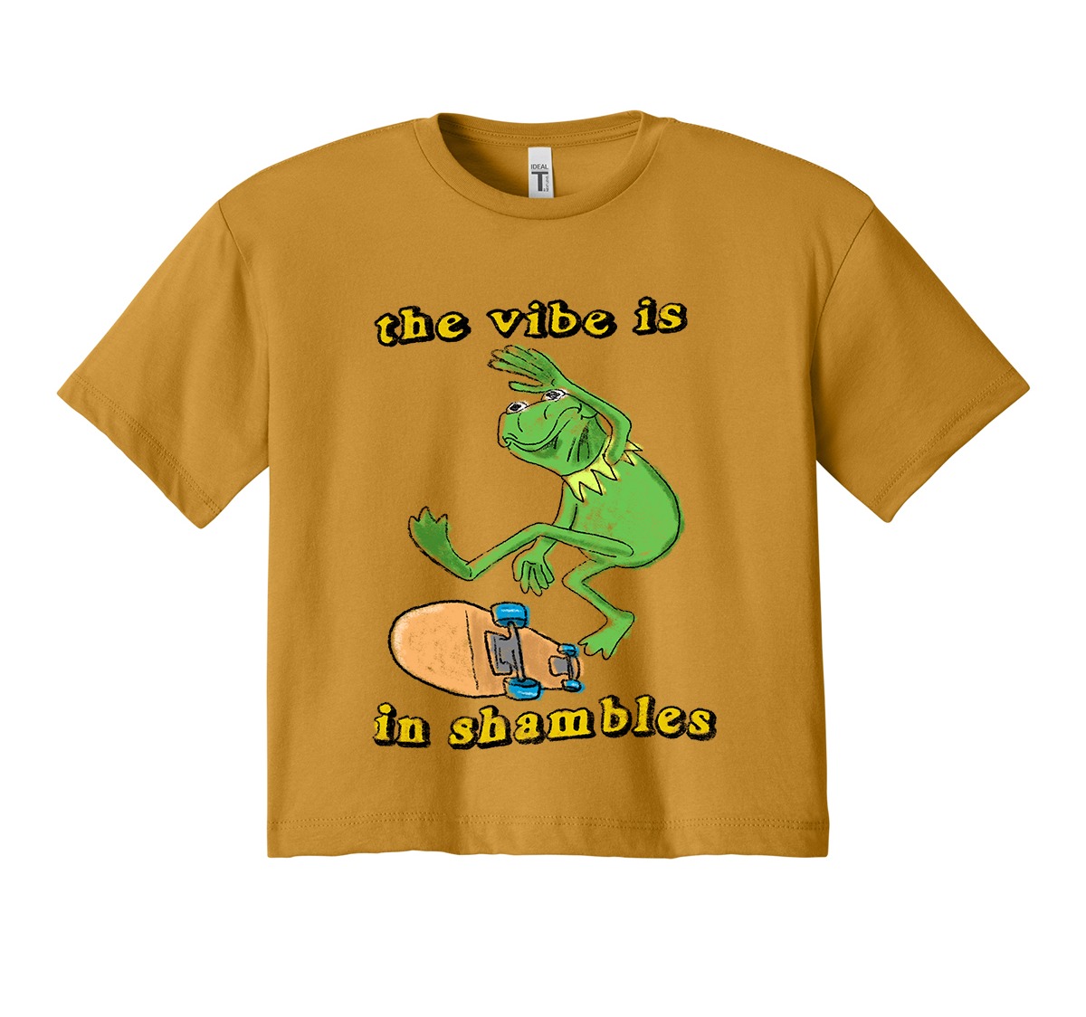 Vibe in Shambles Crop Top