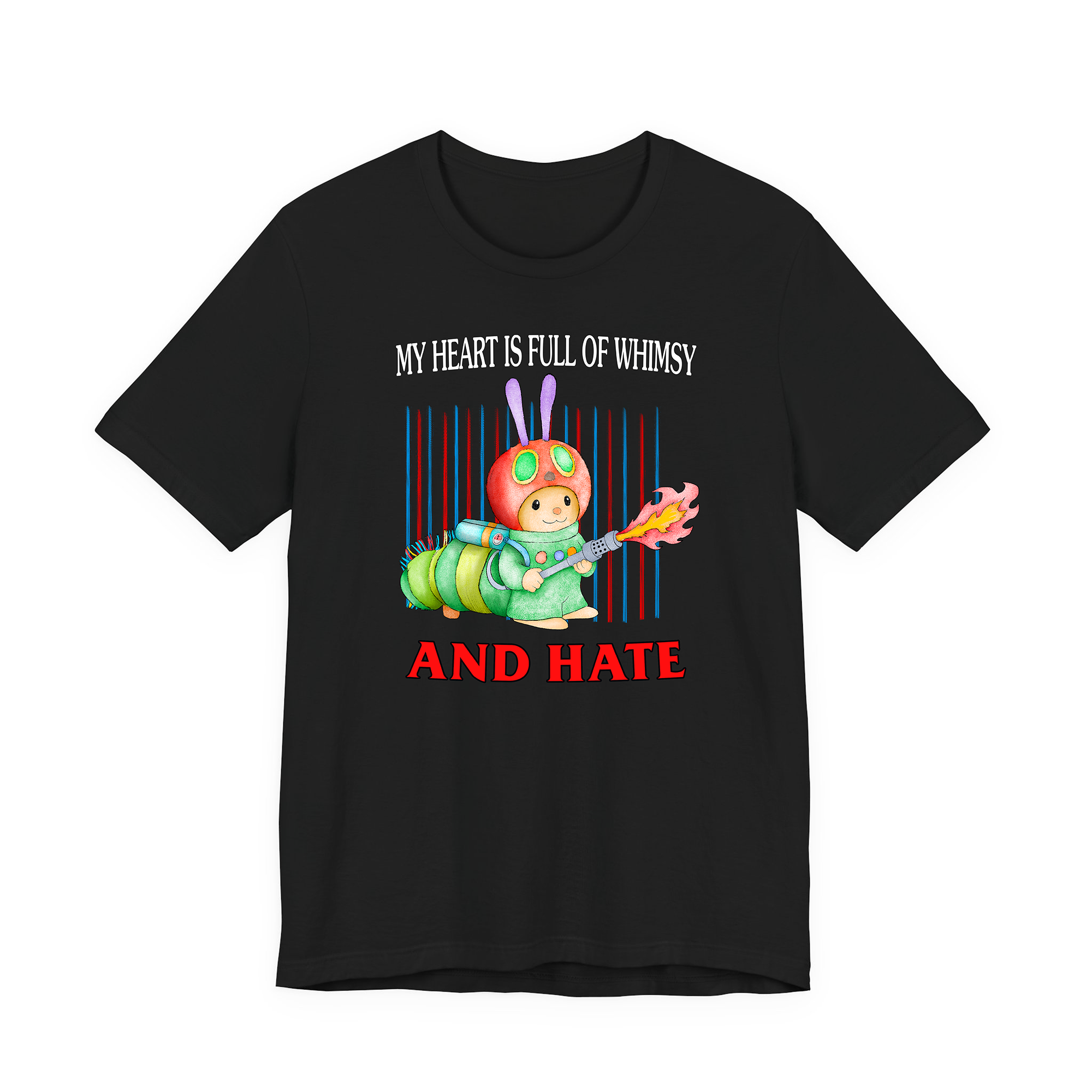 Whimsy Hate Black Tee
