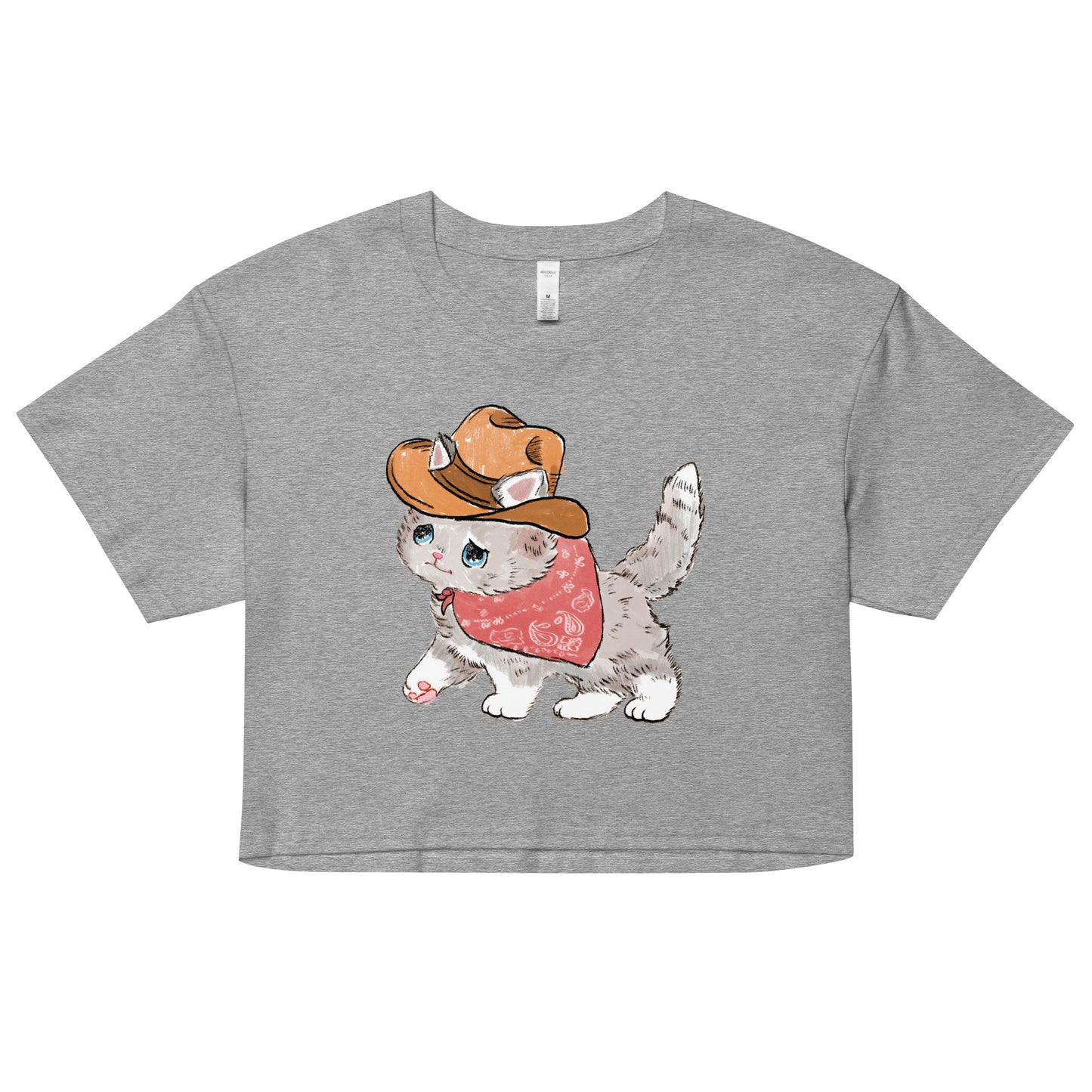 Sad Cowboy Women’s crop top