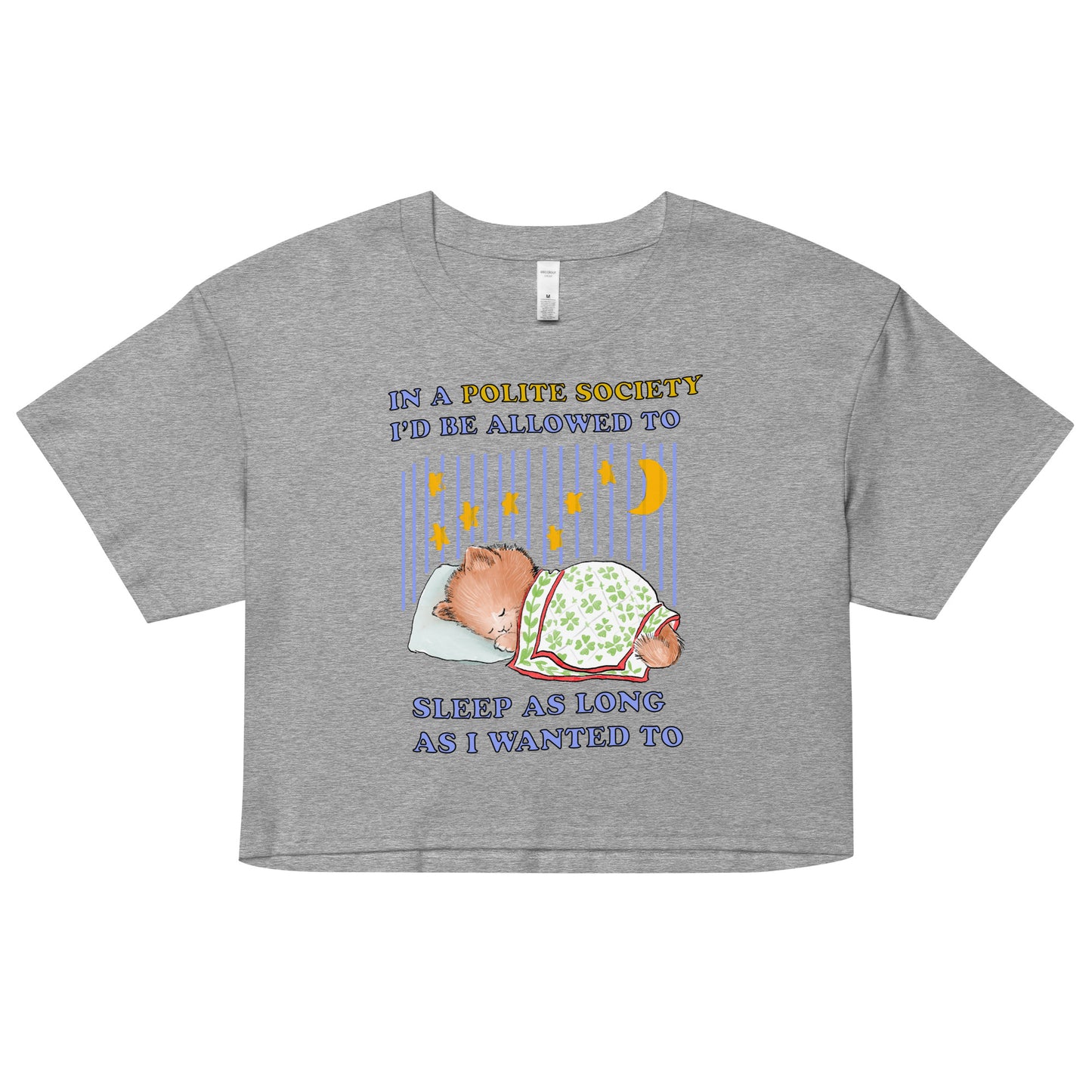 Polite Society Women’s crop top