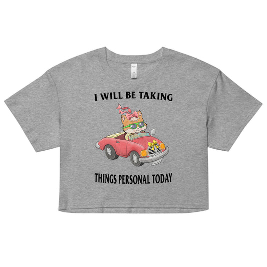 Taking It Personal Women’s crop top